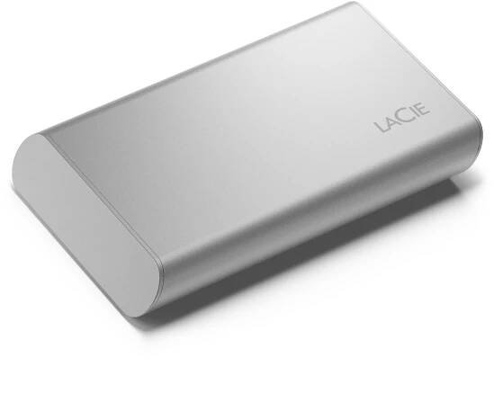 LaCie Portable/2TB/SSD/Externí/2.5"/Stříbrná/3R