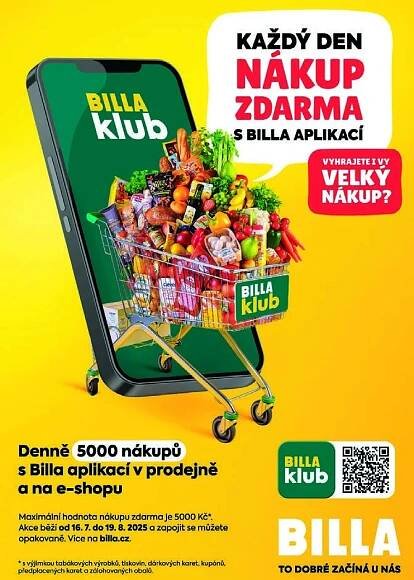 Akční leták od středy BILLA strana 16