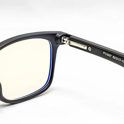 GLASSA Blue Light Blocking Glasses PCG 03, dioptrie: +0.00, čierna