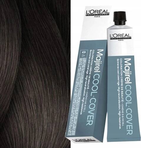 L'Oréal Majirel Cool Cover 5,18 světle hnědá popelavá mokka 50 ml