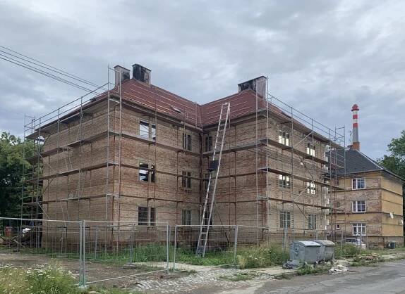 Rekonstrukce bytových domů v Krnově