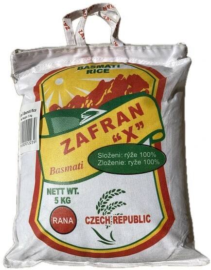 Zafran rýže basmati