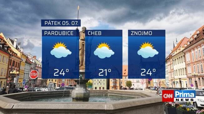 Počasí 05. 07. 2024