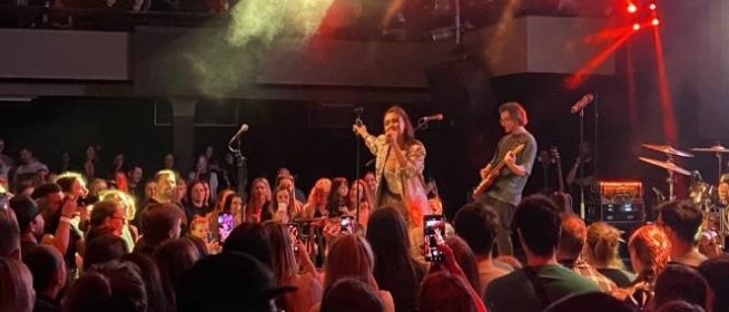 NAžIVO: Andrea Kalousová si koncertem v Lucerna Music Baru splnila svůj sen