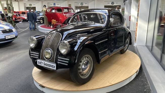 Fotografie - Škoda Popular special sport kupé | Automuzeum Svět Škodovek | Mrač - 24.10.2021