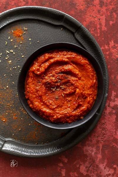 Balti curry sauce in a bowl. 