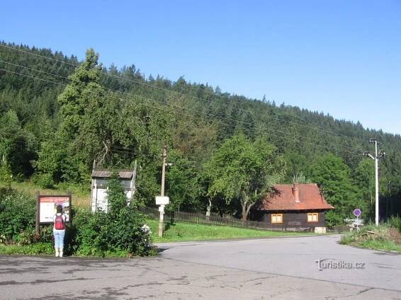 Vranča - konečná - Rozcestí