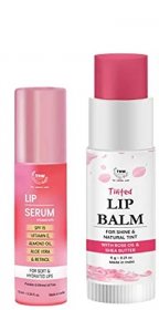Tnw-the Natural Wash Combo With Lip Serum And Rose Tinted Lip Balm