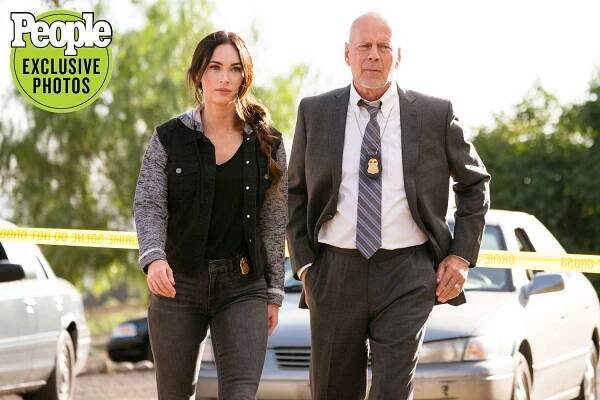 Bruce Willis and Megan Fox