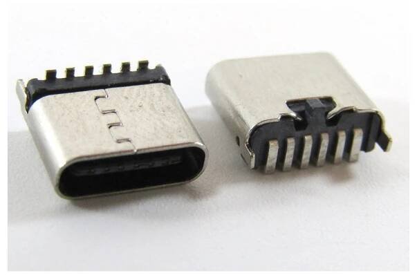 konektor micro USB-C female 26 - 6pin