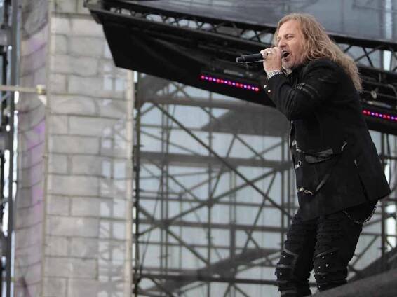Koncert kapely Kabát v Liberci.