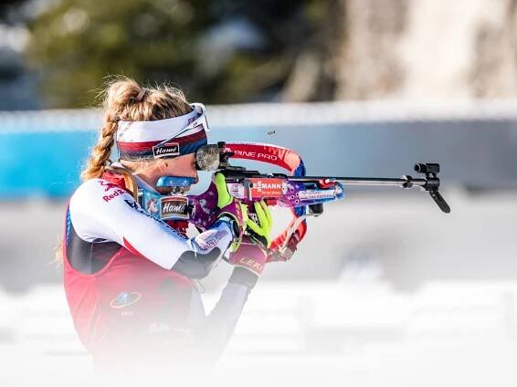 Markéta Davidová vybojovala malý křišťálový glóbus za vytrvalostní závody - Biatlon