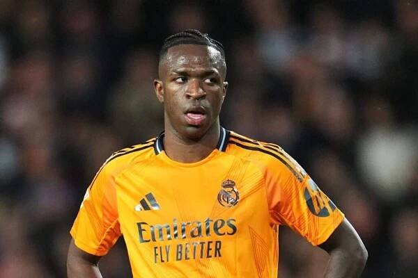 Vinicius Junior given two-game ban for violent conduct after red card at Valencia, cleared for Super Cup
