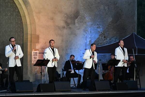 Na 4 Tenory v Karlštejně bylo vyprodáno dlouho dopředu. Diváci byli nadšení