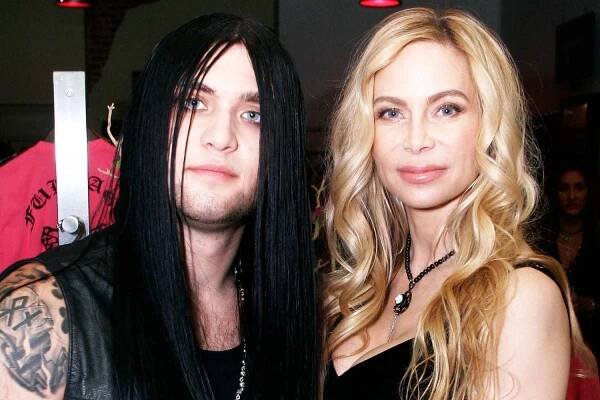 Weston Cage and mother, Christina Fulton attend Fall/Winter Fulcage Collection Launch Party "Shop For A Cause" at J. Ransom on October 23, 2008 in Los Angeles, California.