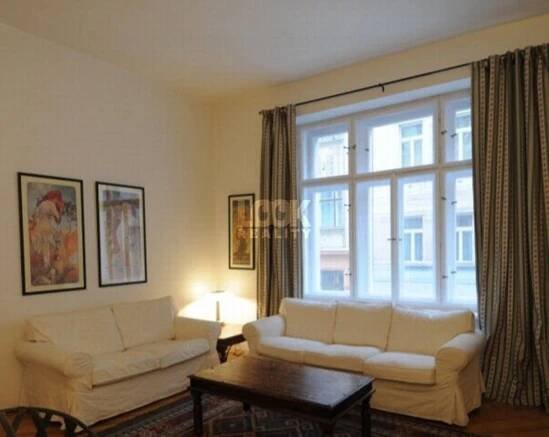 Pronájem, nádherný byt, 3+1, 80 m2, Odborů, Praha 2 - Nové Město, u metra, centrum, 38 000 Kč/měs