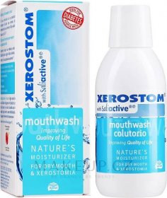 Koupit Ústní voda při suchostí v ústech - Xerostom Mouthwash na makeup.cz — foto 250 ml
