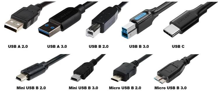 Které vodiče jsou zodpovědné za nabíjení micro USB?