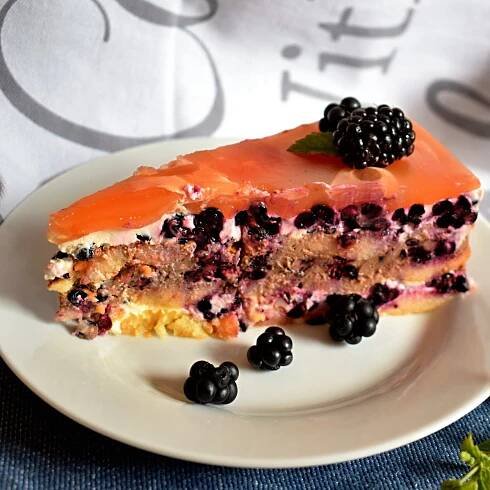 nepečený dort z piškotů: recept