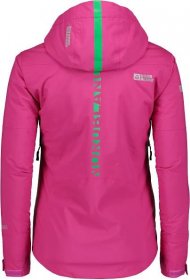 Women's pink ski jacket CENTRE