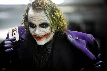 THE DARK KNIGHT, Heath Ledger as The Joker, 2008. ©Warner Bros./Courtesy Everett Collection