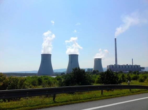 Fotografie - elektrárna Prunéřov II - 19.08.2009