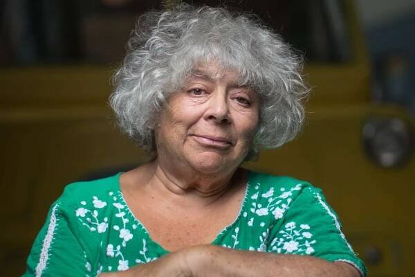 British-Australian actress, Miriam Margoyles, is starring in the play, The Lady in the Van, at the Melbourne Theatre Company, Melbourne, January 7, 2018.