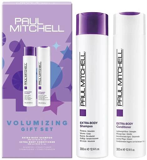 Dárková sada pro objem vlasů Paul Mitchell Extra-Body Volumizing Gift Set + dárek zdarma