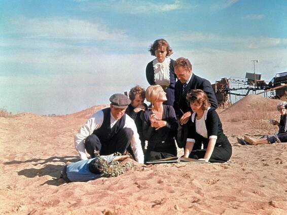 Bonnie a Clyde - Z filmu - Warren Beatty, Michael J. Pollard, Faye Dunaway, Estelle Parsons, Gene Hackman
