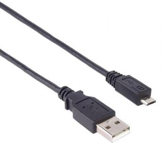 PremiumCord Kabel micro USB 2.0, A-B 2m | KRUP