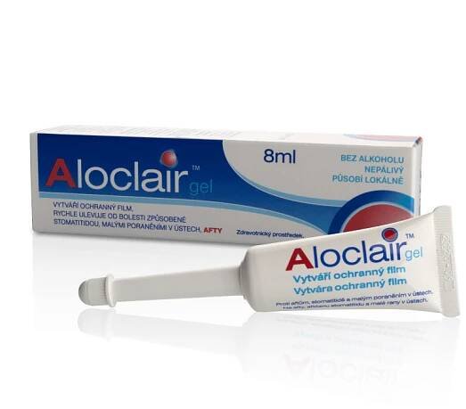 ALOCLAIR gel na afty 8 ml (Prostředky na afty a dásně)