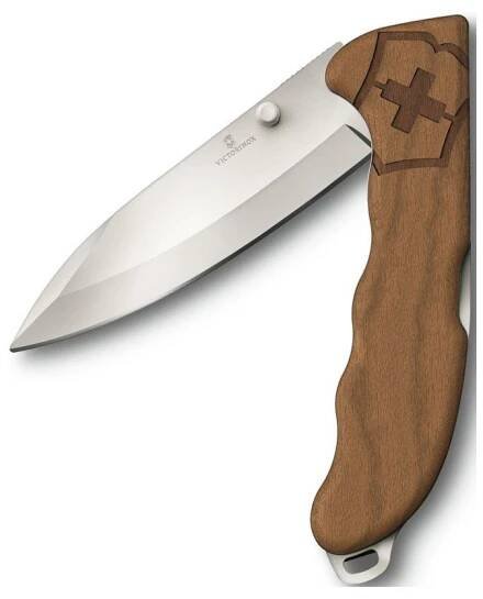 VICTORINOX Zatvárací nôž EVOKE ALOX - walnut wood (0.9415.D630)
