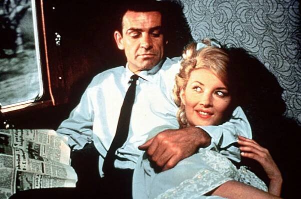 Srdečné pozdravy z Ruska - Z filmu - Sean Connery, Daniela Bianchi