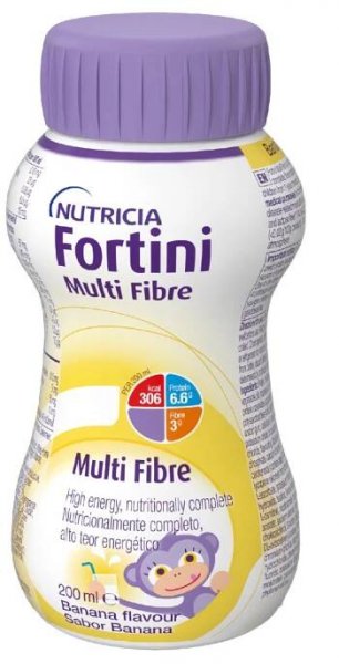 Fortini Pro děti s vlákninou Banán 200 ml