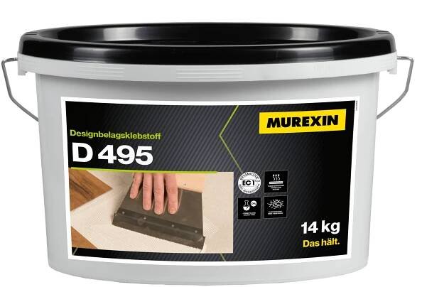 Lepidlo na designové podlahoviny D 495 - Murexin CZ