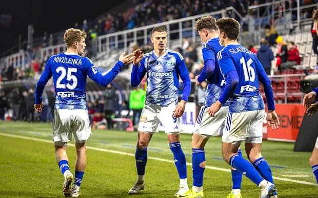 Olomouc v osmifinále poháru udolala 2:1 Kroměříž, v závěru rozhodl Kliment