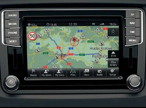 Aktualizace map Škoda - Evropa 2024/2025 pro navigační systém MIB 2 Amundsen | Aktualizace map a GPS Audi, BMW, Ford, Opel