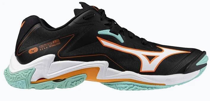 Mizuno Wave Lightning Z8 U black / tangelo / ice green - Runsport.cz