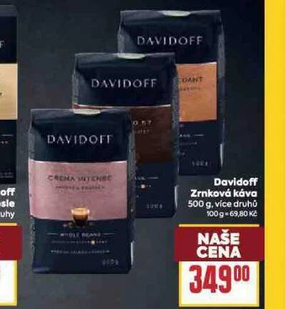 DAVIDOFF ZRNKOVÁ KÁVA