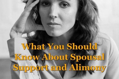 What to Know About Spousal Support & Alimony