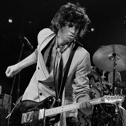 A young Keith Richards best looks over the years