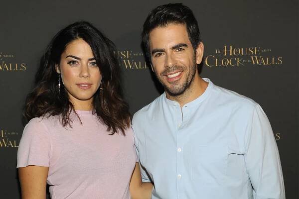 Lorenza Izzo and Eli Roth