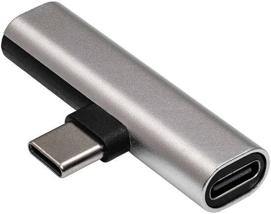 Adaptér AK-AD-71 USB type C / USB type C / Jack 3.5mm DAC