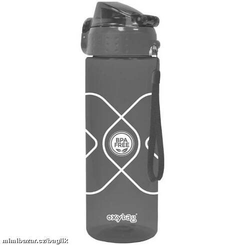 Prodám - Láhev na pití Oxybag 600 ml TRITAN kouřová, Praha