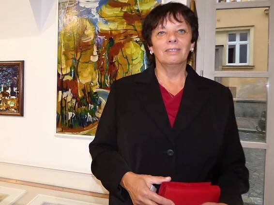 Sedlčanská rodačka Miroslava Nováková vystavuje obrazy poprvé samostatně