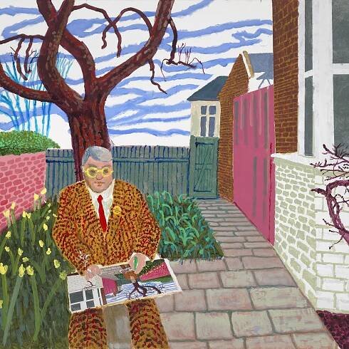 ‘David Hockney 25’: inside the artist’s blockbuster Paris show