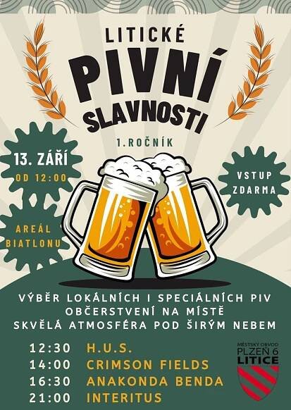 Litické pivní slavnosti 13.9.