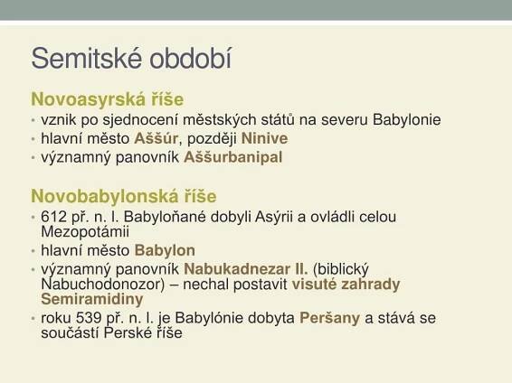 PPT - Starověká Mezopotámie PowerPoint Presentation, free download - ID:3213262
