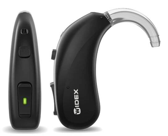 Widex Hörgerät 440 / Akku / HdO Widex Moment Sheer HdO
