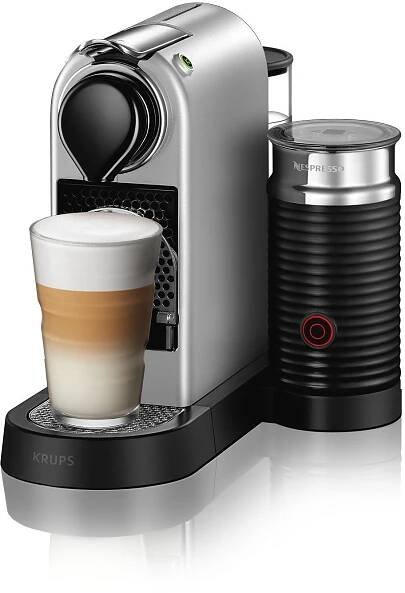 NESPRESSO Krups Citiz & Milk Silver XN761B10